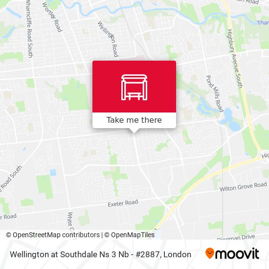 Wellington at Southdale Ns 3 Nb - #2887 map