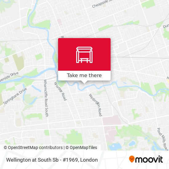 Wellington at South Sb - #1969 map