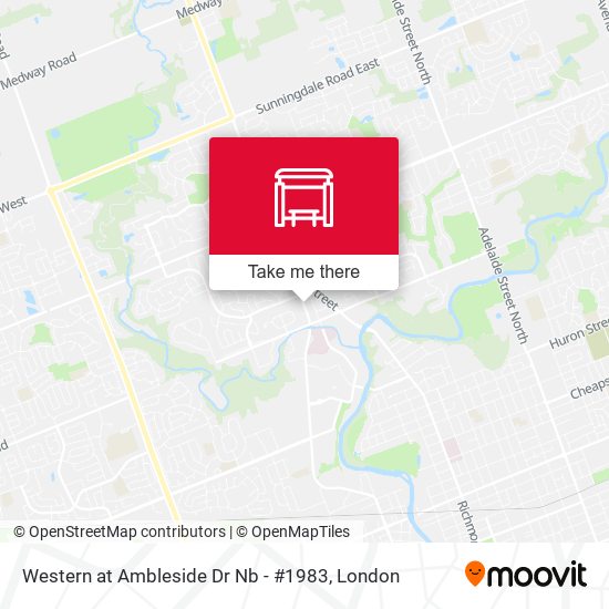 Western at Ambleside Dr Nb - #1983 plan