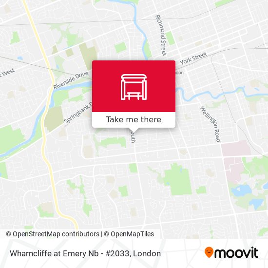 Wharncliffe at Emery Nb - #2033 map