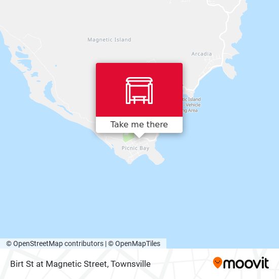 Birt St at Magnetic Street map