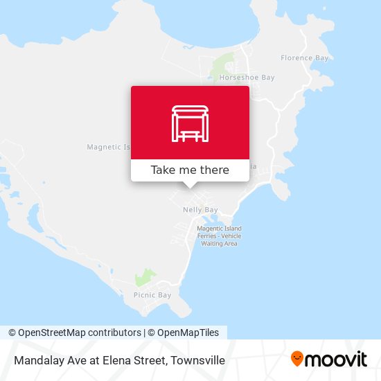Mandalay Ave at Elena Street map