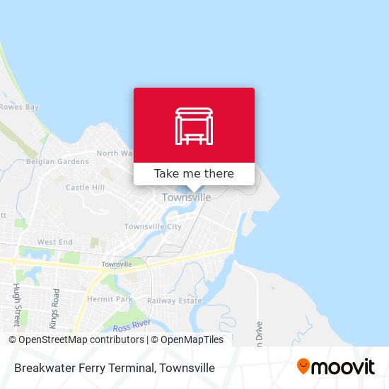 Breakwater Ferry Terminal map
