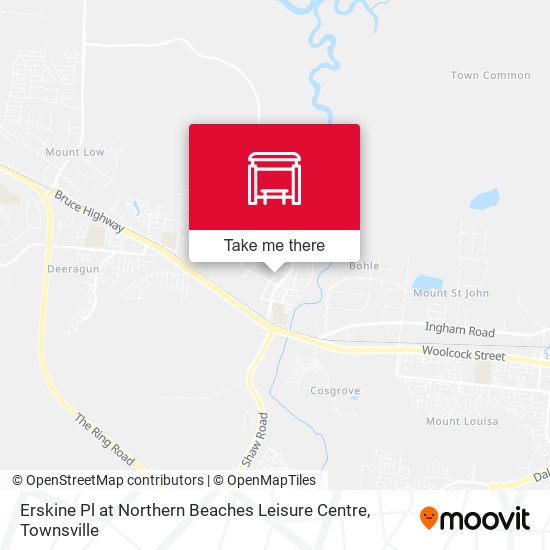 Mapa Erskine Pl at Northern Beaches Leisure Centre