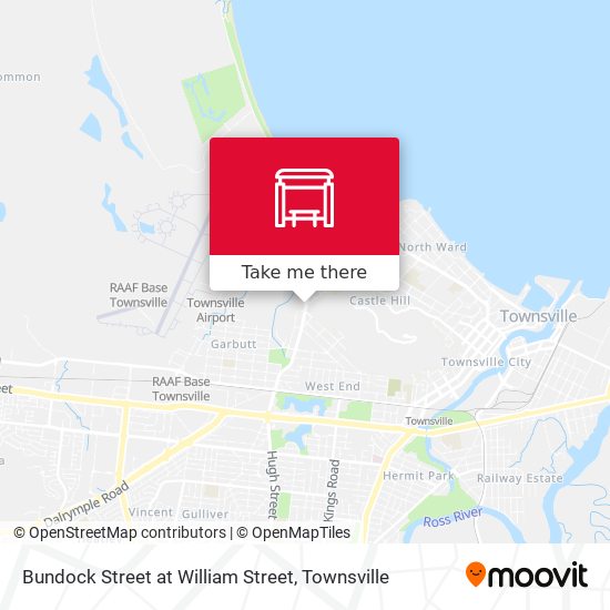 Bundock Street at William Street map