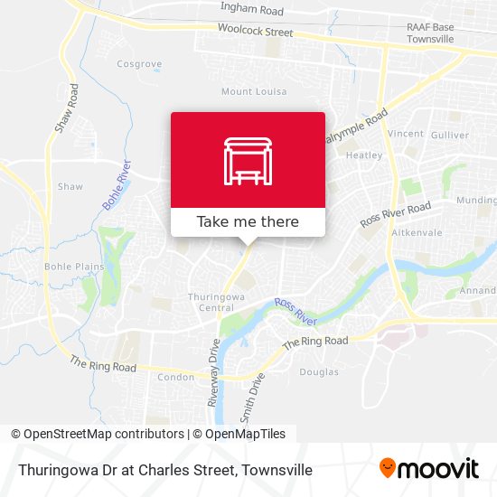 Thuringowa Dr at Charles Street map