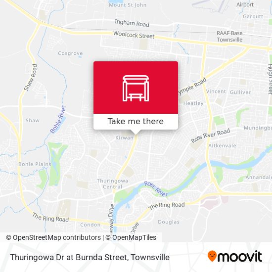 Thuringowa Dr at Burnda Street map
