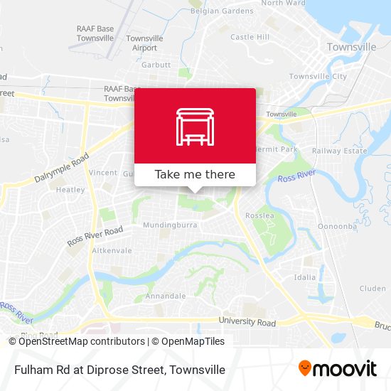 Fulham Rd at Diprose Street map