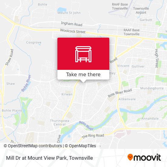 Mill Dr at Mount View Park map