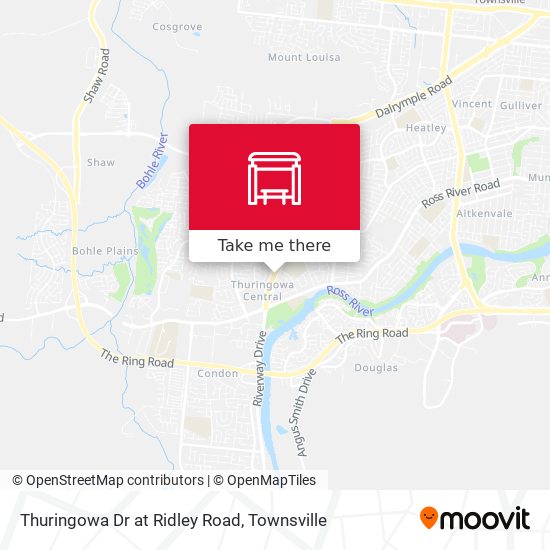 Thuringowa Dr at Ridley Road map