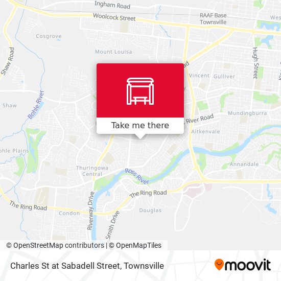 Mapa Charles St at Sabadell Street