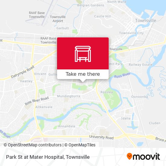 Park St at Mater Hospital map