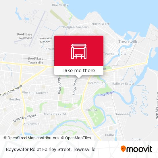 Bayswater Rd at Fairley Street map