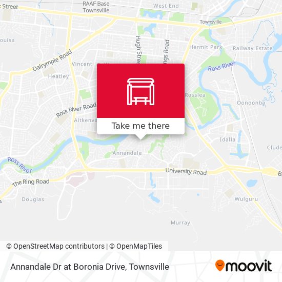 Mapa Annandale Dr at Boronia Drive