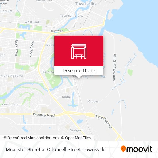 Mcalister Street at Odonnell Street map