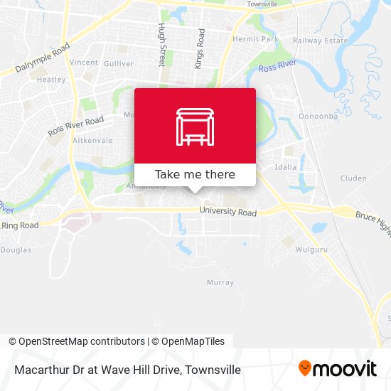 Macarthur Dr at Wave Hill Drive map