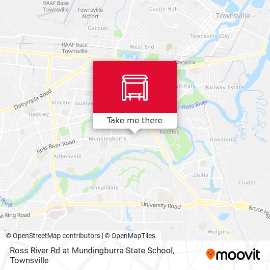 Mapa Ross River Rd at Mundingburra State School
