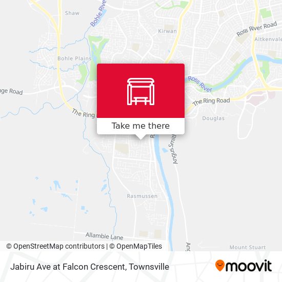 Jabiru Ave at Falcon Crescent map