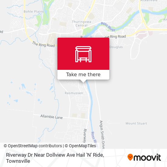 Riverway Dr Near Dollview Ave Hail 'N' Ride map