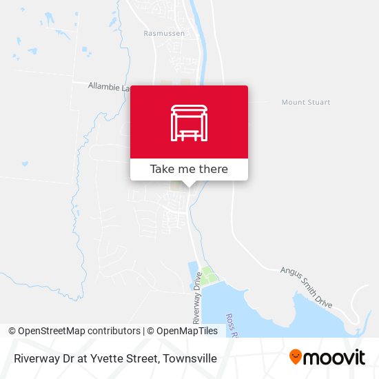 Riverway Dr at Yvette Street map