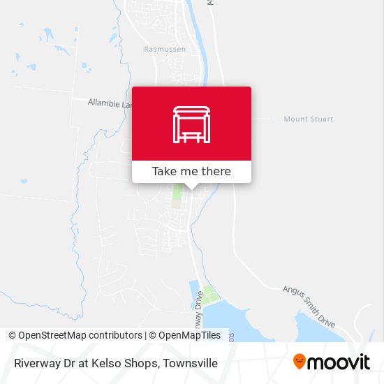 Riverway Dr at Kelso Shops map