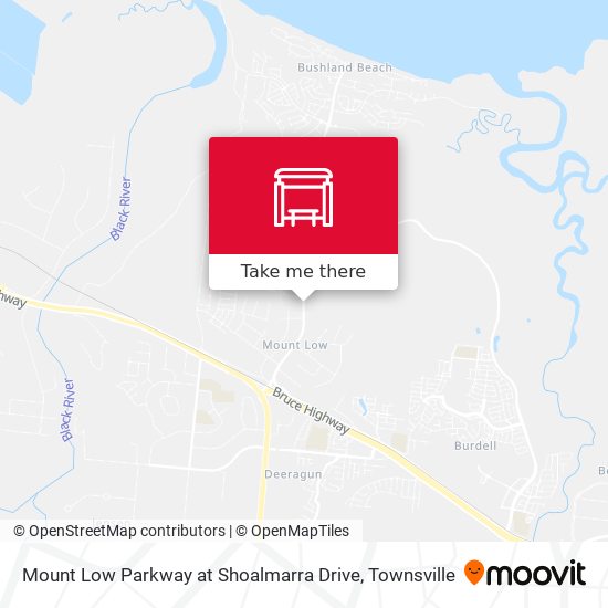 Mapa Mount Low Parkway at Shoalmarra Drive