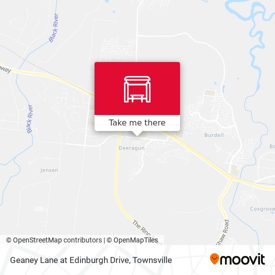 Geaney Lane at Edinburgh Drive map