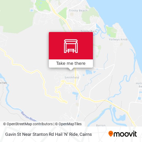 Gavin St Near Stanton Rd Hail 'N' Ride map