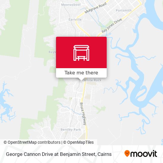 George Cannon Drive at Benjamin Street map