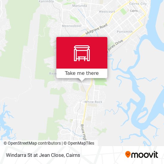 Windarra St at Jean Close map