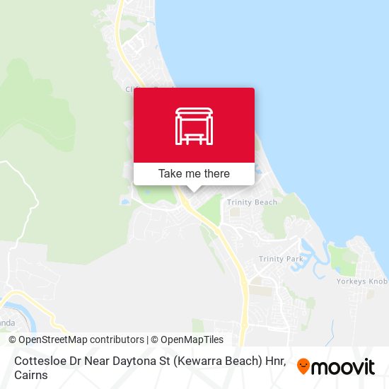 Cottesloe Dr Near Daytona St (Kewarra Beach) Hnr map