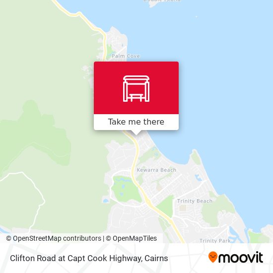 Clifton Road at Capt Cook Highway map