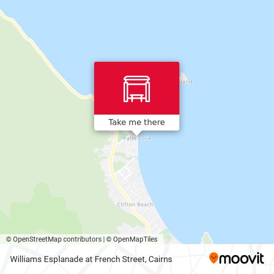 Williams Esplanade at French Street map