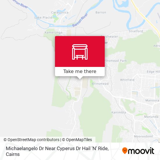 Michaelangelo Dr Near Cyperus Dr Hail 'N' Ride map