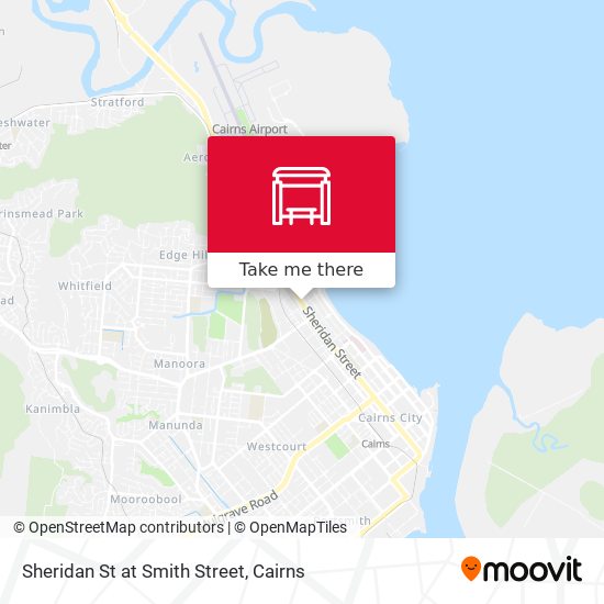 Sheridan St at Smith Street map