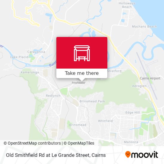 Old Smithfield Rd at Le Grande Street map