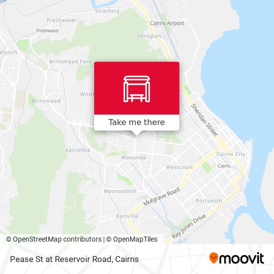 Pease St at Reservoir Road map