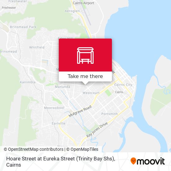 Hoare Street at Eureka Street (Trinity Bay Shs) map