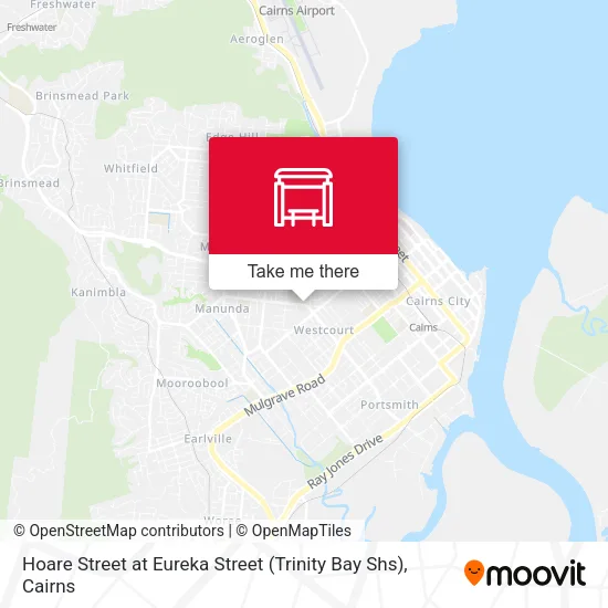 Hoare Street at Eureka Street (Trinity Bay Shs) map