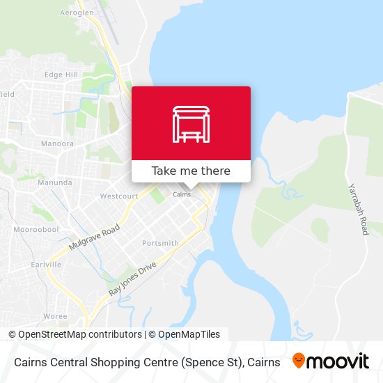Cairns Central Shopping Centre (Spence St) map