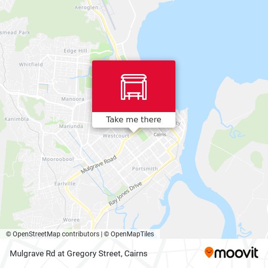 Mulgrave Rd at Gregory Street map