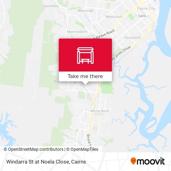 Windarra St at Noela Close map