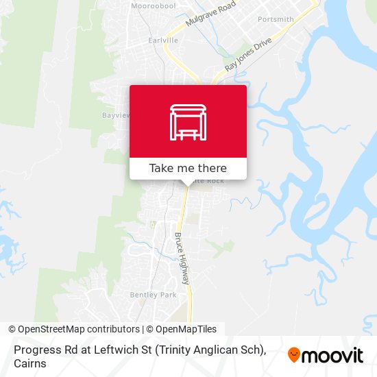 Progress Rd at Leftwich St (Trinity Anglican Sch) map