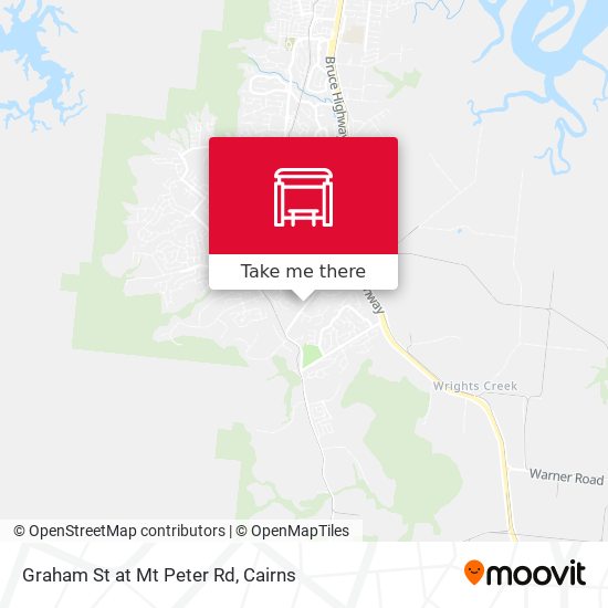 Graham St at Mt Peter Rd map