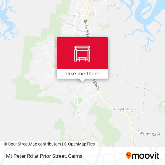 Mt Peter Rd at Prior Street map