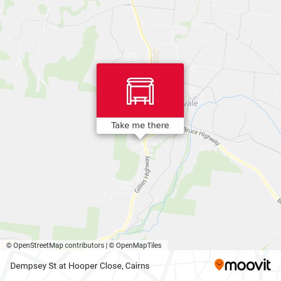 Mapa Dempsey St at Hooper Close
