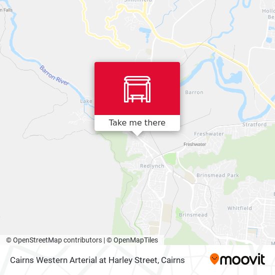 Cairns Western Arterial at Harley Street map