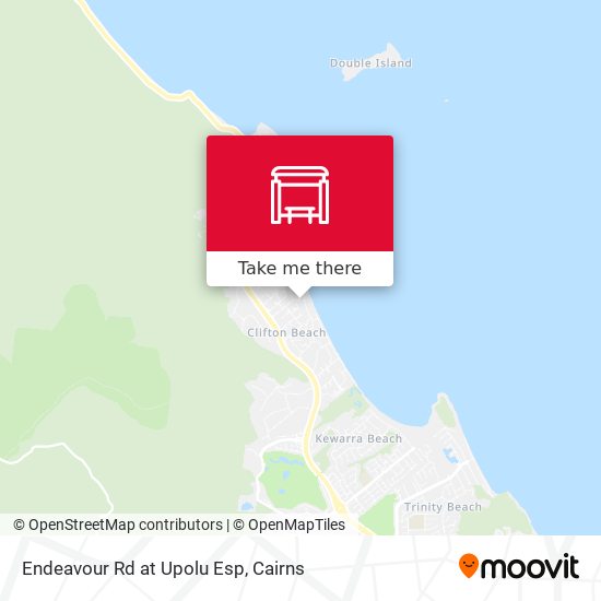 Endeavour Rd at Upolu Esp map