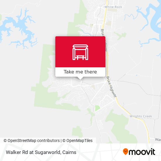 Walker Rd at Sugarworld map