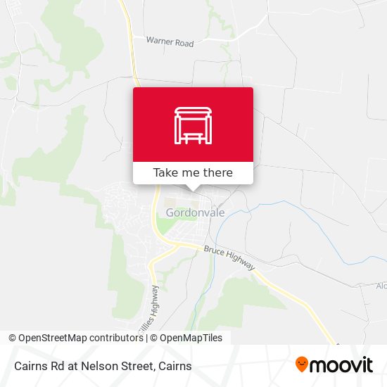 Cairns Rd at Nelson Street map